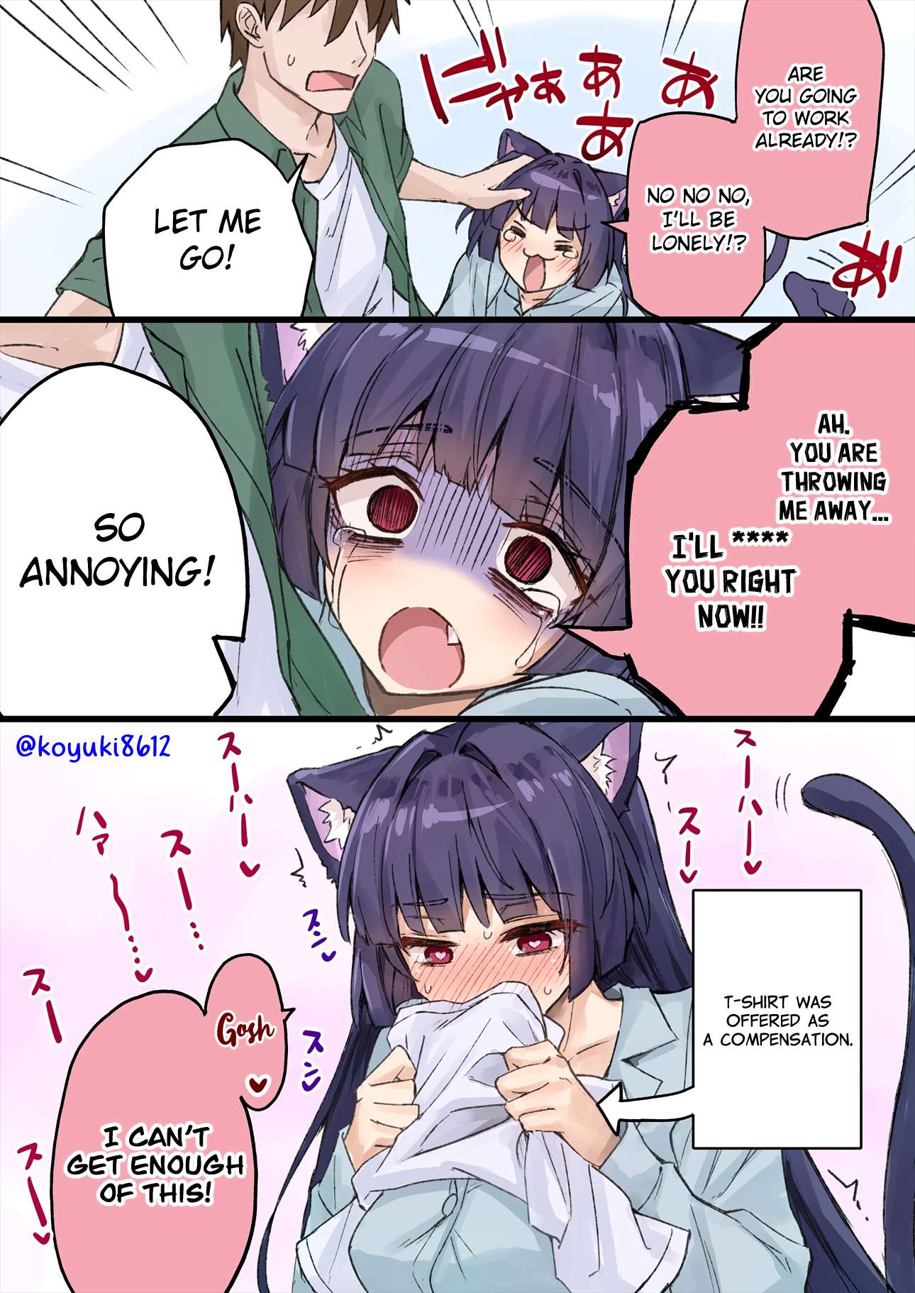 The Yandere Pet Cat Is Overly Domineering Chapter 18 - Page 1
